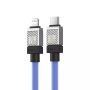  Baseus - Data Cable CoolPlay Series - USB-C to Lightning Fast Charging, 20W, 2m - Blue, снимка 5