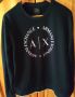 Блуза Армани - Л размер / Armani Exchange Men's Round Logo Sweatshirt - Navy - size L., снимка 3