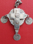 Много стар православен кръст от високопробно сребро 900, снимка 5