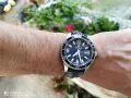 Deep Blue Alpha Marine Diver 500m T-100 Tritium Swiss Automatic Black Dial Lume Blue, снимка 3