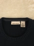 DKNY Jeans плетен пуловер употребяван, черен, размер S, снимка 4