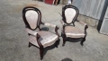 Кресла антикварни-махагон 2бр., снимка 2