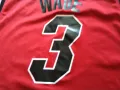 Miami Heat NBA  Dwyane Wade #3 баскетболни тениски домакини и гости размер М, снимка 7