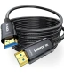 Оптичен HDMI кабел с дължина 65 фута/20 метра, снимка 1