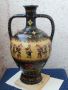 Българска рисувана стара ваза оригинални рисунки, снимка 1 - Антикварни и старинни предмети - 45991035
