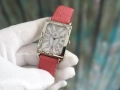 Дамски часовник с диаманти - Officina del Tempo, 29x37мм, снимка 3
