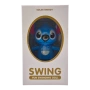 Соларна фигурка Stitch – люлееща се декорация, 13 см, снимка 2