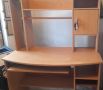 Многофункционално голямо бюро с шкафче и различни отделения, снимка 1