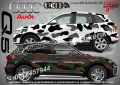 Audi Q5 SK-SJV3-AU-Q5 Кaмуфлаж Офроуд Джип Пикап Лодка Camouflage Off-Road стикери, снимка 1