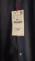 Нова Мъжка риза Zara размер L Slim Fit в тъмно синьо 100% памук, снимка 5