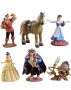Лот 6 броя фигурки Красавицата и звяра, Лот фигурки The Beast and the beauty , снимка 1