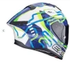 Мото Каска SCORPION EXO-R1 EVO 2 AIR Cornering Gree/Blue 2026 860.37 лв. / 439.90 €, снимка 5