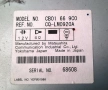 Оригинално радио от Mazda Premacy. Модел: CB-01 66 9C0, CQ-LM0920A , снимка 2
