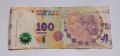 100 песос Аржентина Ева Перон Банкнота от Аржентина , снимка 1