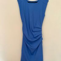 Kaffe - синя рокля, размер XS, снимка 1 - Рокли - 45605575