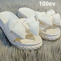 Нежни дамски чехли на лека платформа от 36 до 41 номер - 3 налични цвята, снимка 9 - Чехли - 45918182