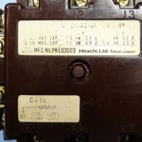 контактор въздушен HITACHI H33 magnetic contactor 3-pole coil 7.5kW/11kW, снимка 6 - Резервни части за машини - 45133426