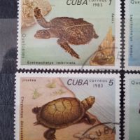 1983 г. Костенурки. Куба, снимка 2 - Филателия - 45430999