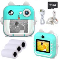 Моментална камера за деца Детски фотоапарат принтер функция за печат на снимки, снимка 7 - Фотоапарати - 45361330