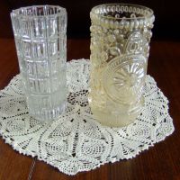 Продавам две кристални вази, снимка 1 - Аксесоари за кухня - 45750711