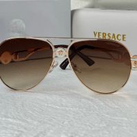 Versace мъжки слънчеви очила авиатор унисекс дамски , снимка 13 - Слънчеви и диоптрични очила - 45456955