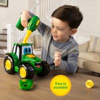 Трактор John Deere Build-A-Buddy™ Johnny Комплектът за сглобяване от 16 части, снимка 2 - Коли, камиони, мотори, писти - 45343815