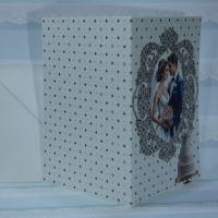 ⚜️ Картичка за сватба с плик №1082, снимка 2 - Декорация - 45298382