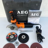 AEG WS 13-125 SXEK - Електрически ъглошлайф комплект!, снимка 1 - Други инструменти - 45256447