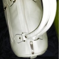 🌼🍀🌼Дамска нова стилна чанта от мека кожа в цвят ''крем'', подходяща за поводи!🌼🍀🌼, снимка 4 - Чанти - 30354113