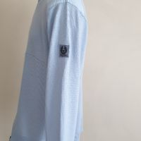 BELSTAFF Kelby Zip Cardigan Merino Knitted Full Zip Italy Mens Size L НОВО! ОРИГИНАЛ! Мъжка Вълнена , снимка 10 - Пуловери - 45118551