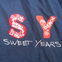 SWEET YEARS синя тениска размер XL., снимка 2 - Тениски - 45593258