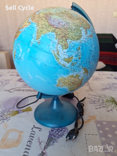 ✅ЛАМПА ГЛОБУС - КАРТА НА СВЕТА❗, снимка 1