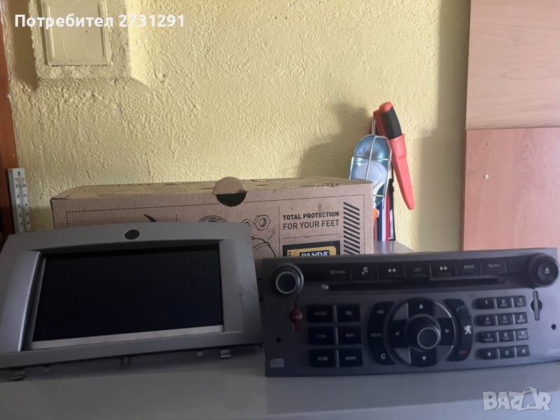 Навигация и радио за Пежо 407-RT3 , снимка 1