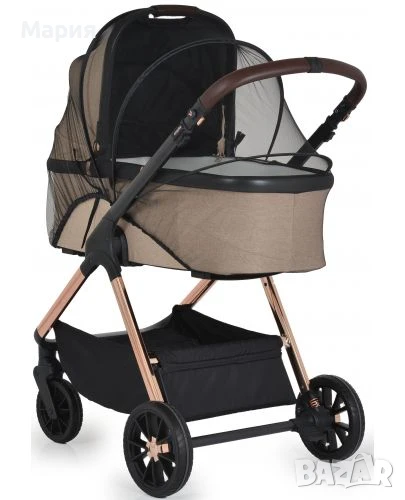 Бебешка количка CANGAROO Empire бежова, снимка 1