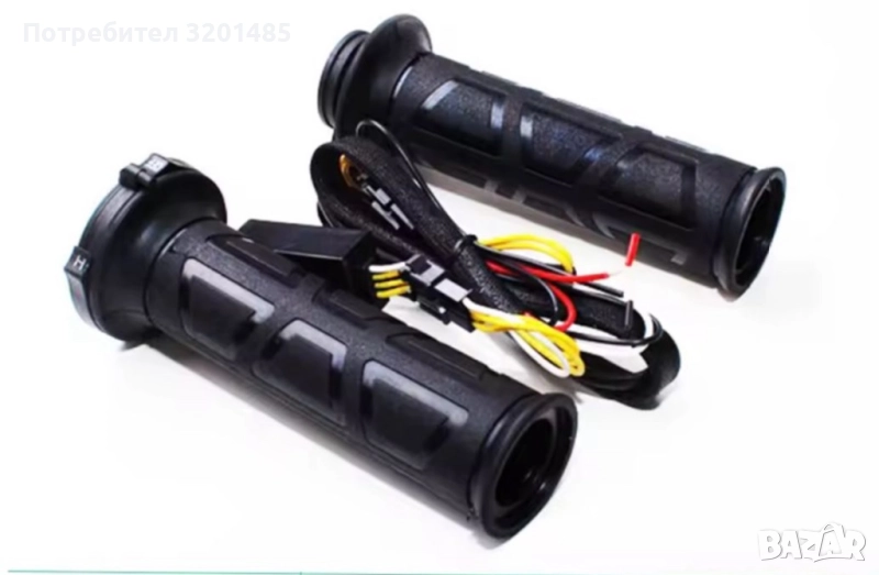 Подгряващи ръкохватки за АТВ, скутер, мотор, електрически скутер, снимка 1