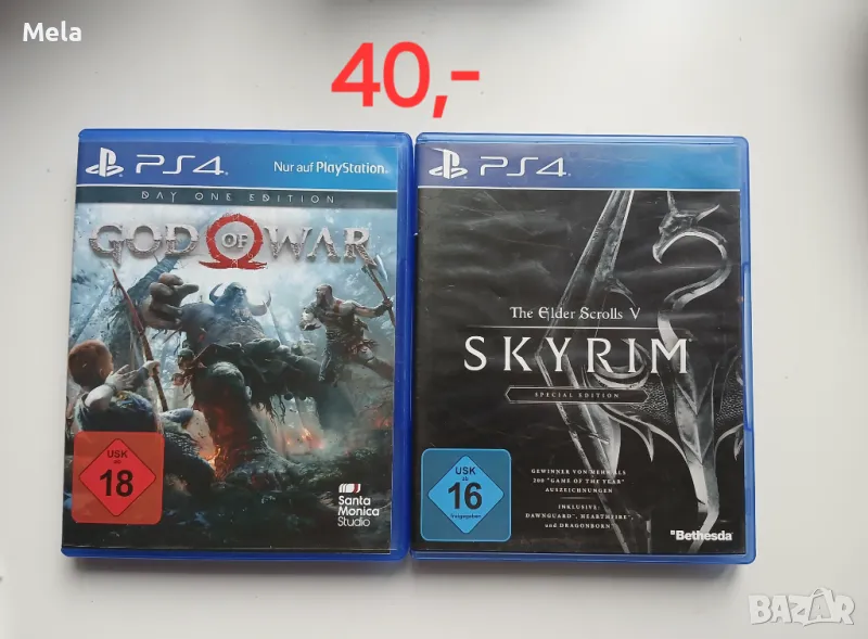 Игри за PS4 Всяка по 40лв, снимка 1