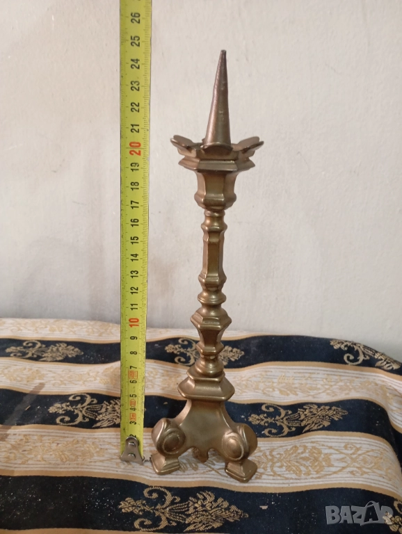 Бароков свещник, снимка 1