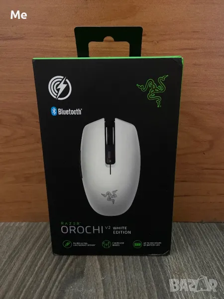 New❗️Безжична геймърска мишка Razer Orochi v2 white edition, снимка 1