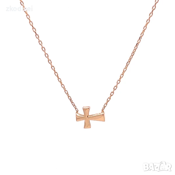 Златнo колие 1,24гр. 40,0см. 14кр. проба:585 модел:32116-5, снимка 1