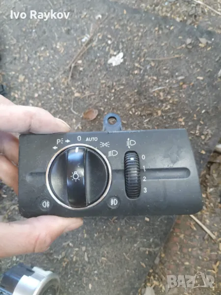  Ключ за светлини Mercedes E-class W211 (2002-2009) , A 211 545 03 04, снимка 1