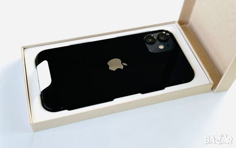 НОВ! iPhone 12 64GB Black ГАРАНЦИЯ!, снимка 1