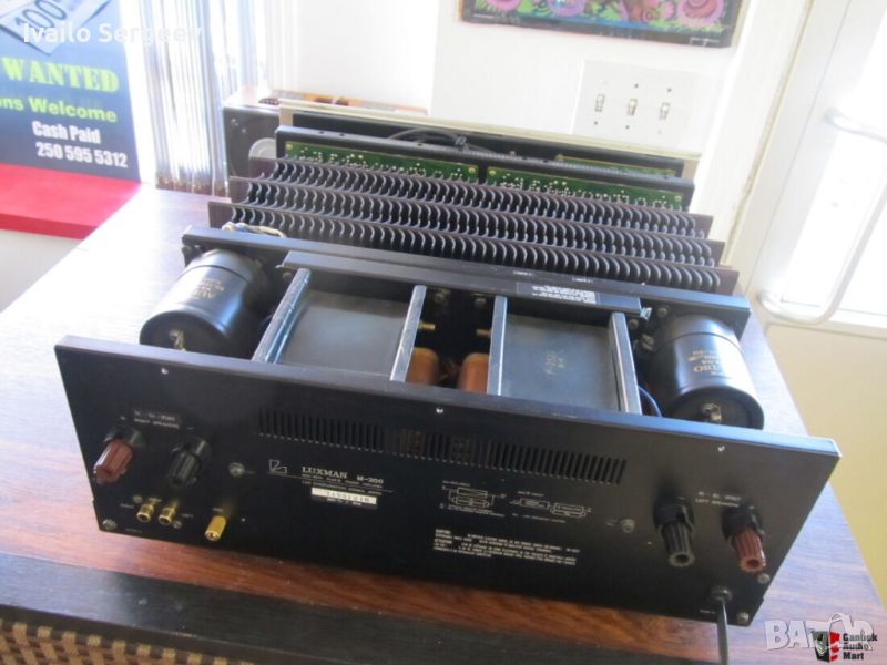 Luxman M-300 Class A с клип, снимка 1