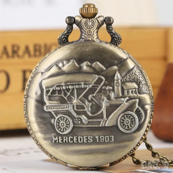 Нов Джобен часовник Mercedes 1903 Мерцедес Бенц old timer ретро класика, снимка 1