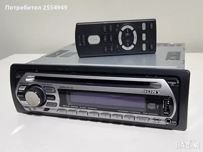 CD плейър Sony CDX-GT410U, снимка 1