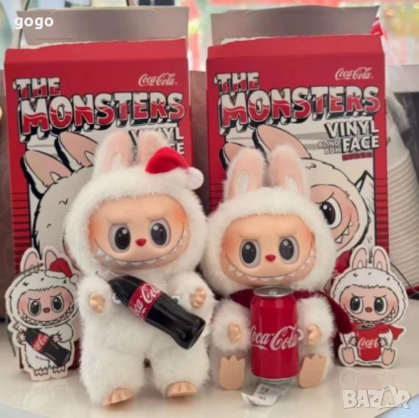 Колекционерски Labubu x Coca-Cola – Зимна лимитирана серия , снимка 1