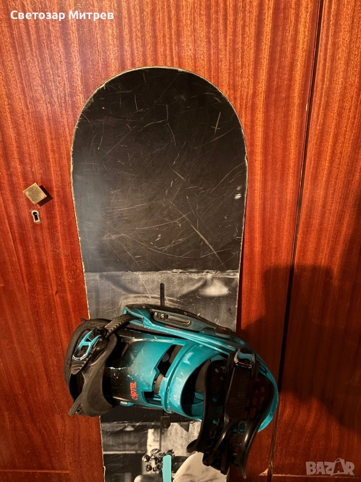 Сноуборд Burton custom flying V twin 156см, снимка 1