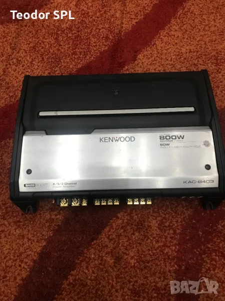 Усилвател за кола  Kenwood , снимка 1