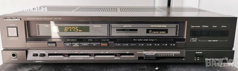 стерео усилвател ресийвър TECHNICS SA-190, снимка 1