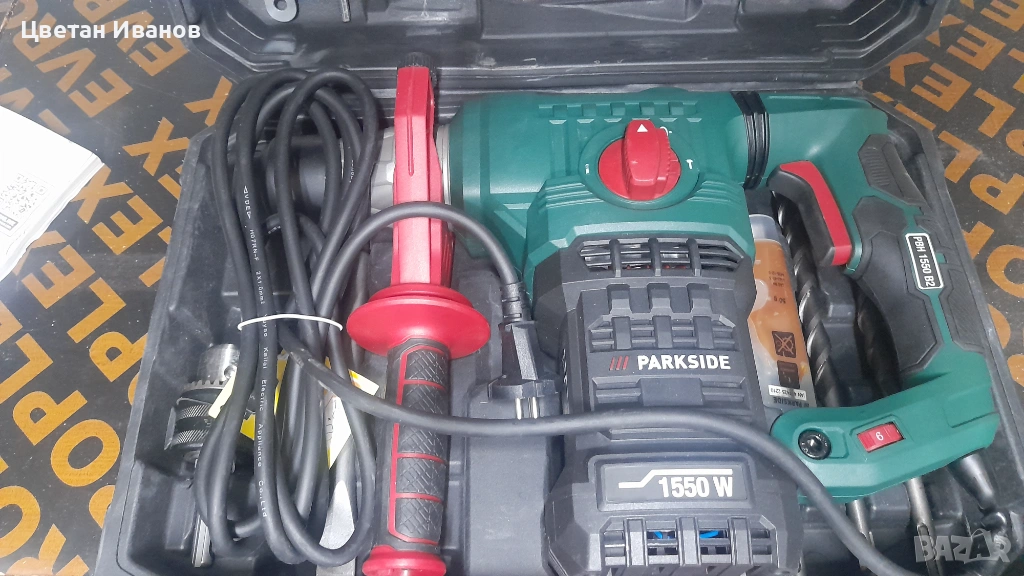 Перфоратор Parkside 1500w - 5J, снимка 1
