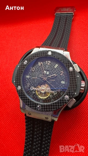 Мъжки часовник Hublot модел Geneva с автоматичен механизъм, снимка 1